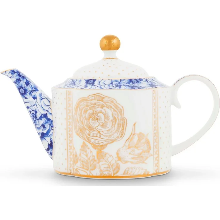 PIP STUDIO Royal White Teekanne klein 0,9 l