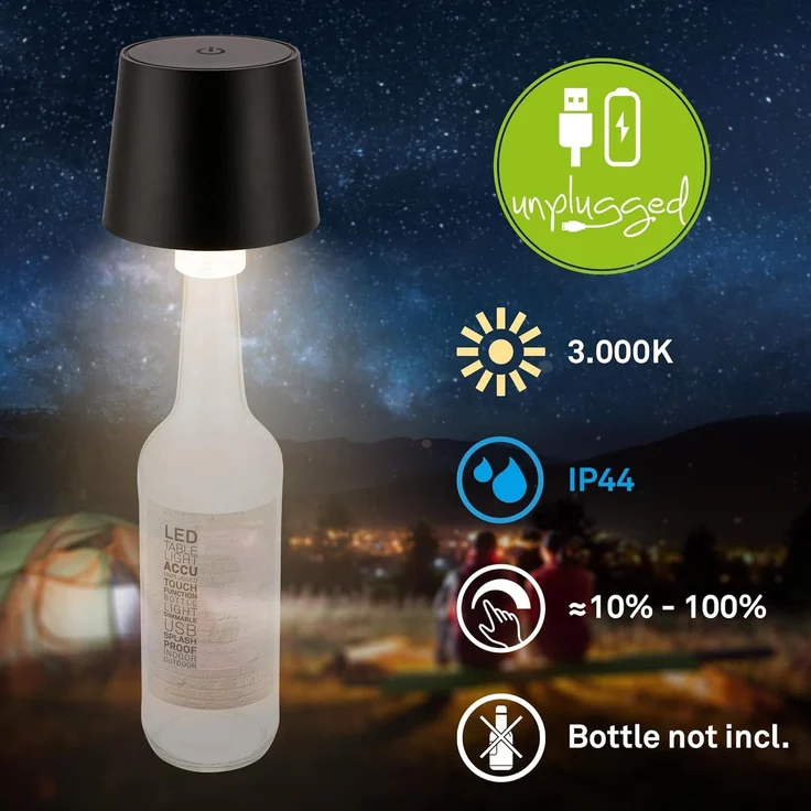 Briloner Leuchten LED Außen-Tischleuchte BOTA 7709015 – Bild 2