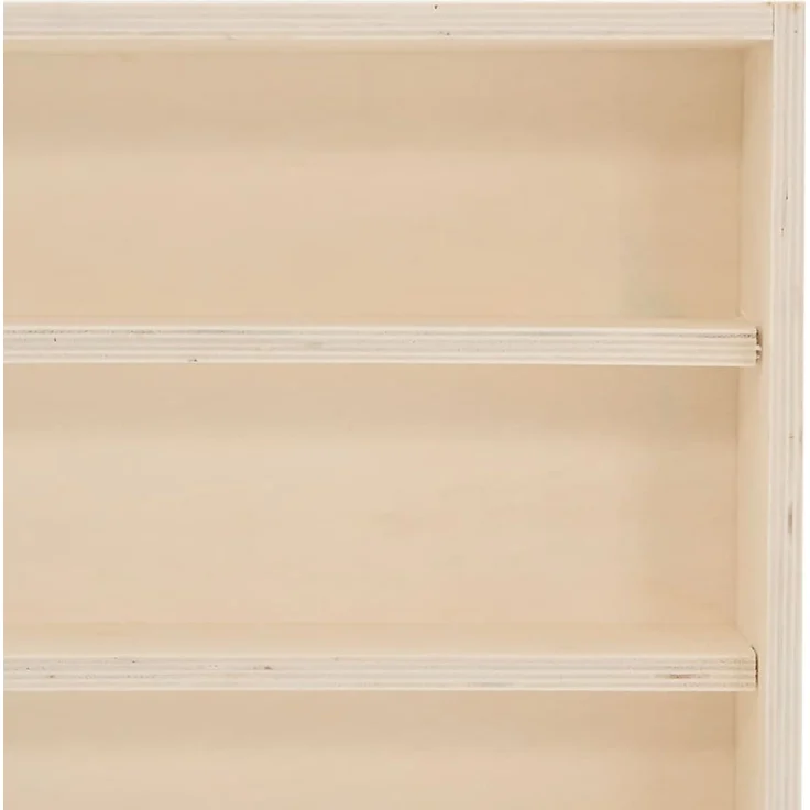 vidaXL Sammlervitrine aus Holz mit Türen 80 x 8,5 x 37 cm 4017387 – Bild 8