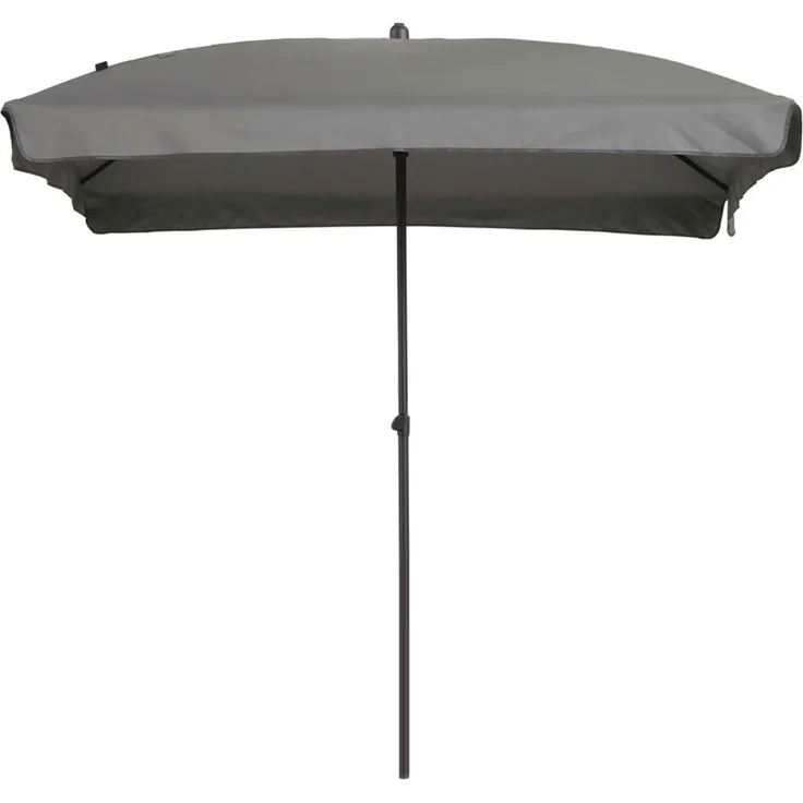 Madison Sonnenschirm Patmos Luxe Rechteckig 210x140 cm Hellgrau 423698