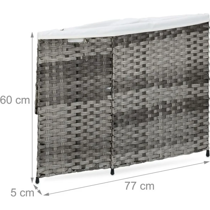 Wäschekorb Rattan-Optik 90 l 10050560_111 – Bild 5