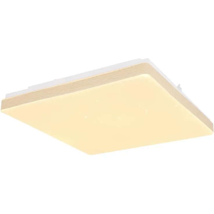 Raina Deckenleuchte Metall Weiß, Led
