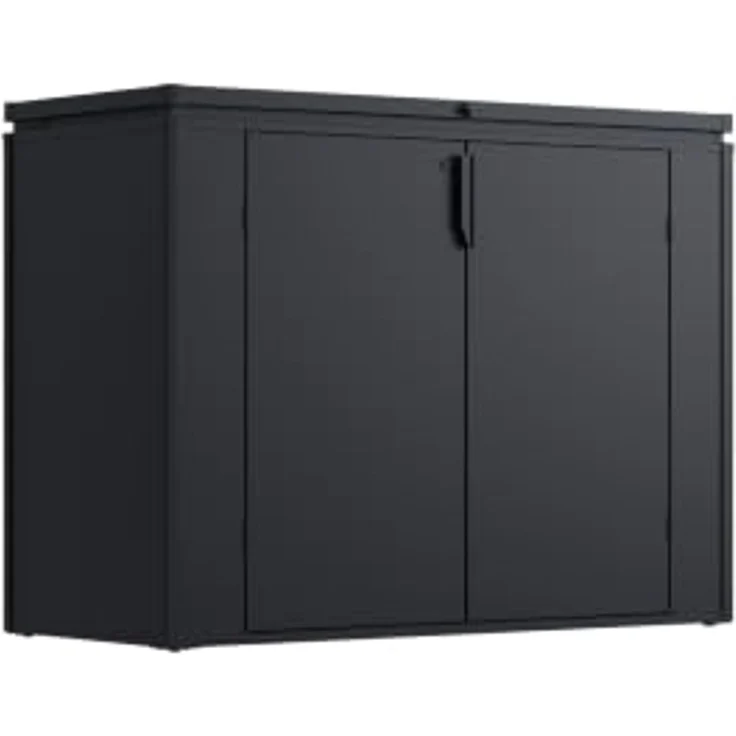 Weide Noble Gartenbox | MAX 1340 L | Aufbewahrungsbox aus Stahl | Anthrazit – Bild 2