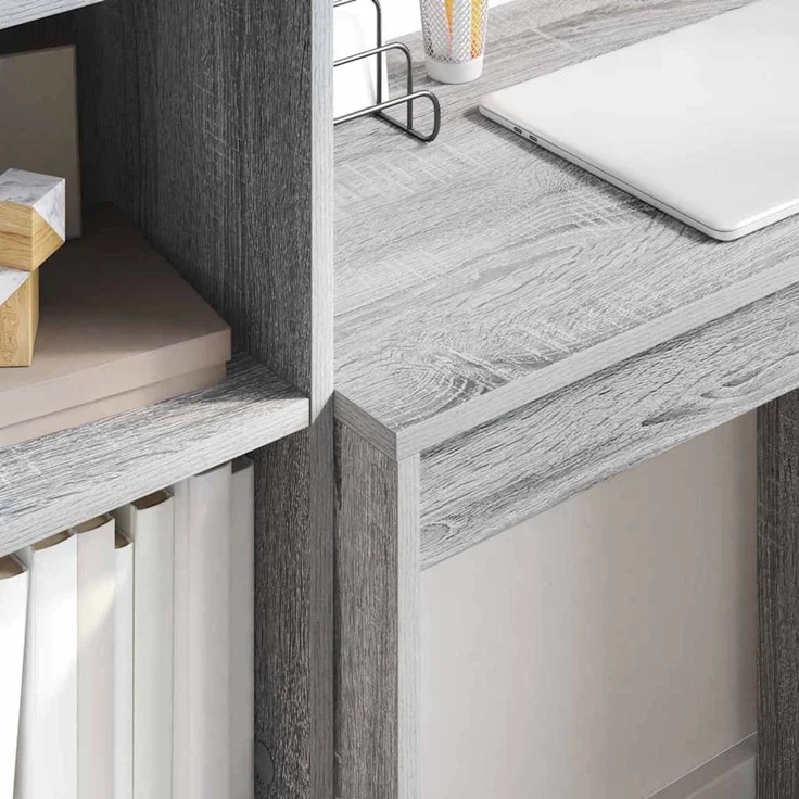 vidaXL Schreibtisch Graues Sonoma 70 x 40 x 76 cm 869383 – Bild 3