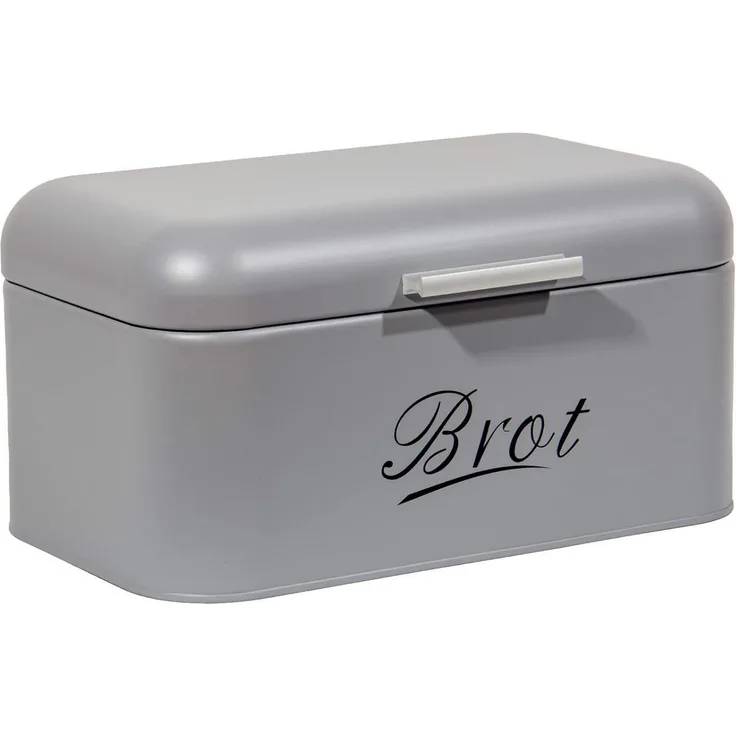 Zedelmaier Brotkasten Brotkasten aus Metall,Brot Lange Aufbewahren,Retro Brot Box mit Deckel, (1-tlg, MBH001&2), Stapelbar Brotaufbewahrungsbox