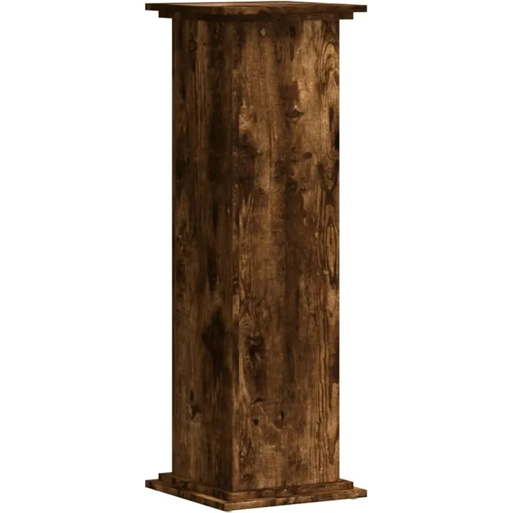 vidaXL Pflanzenständer Räuchereiche 33x33x100 cm Holzwerkstoff 852982 – Bild 1
