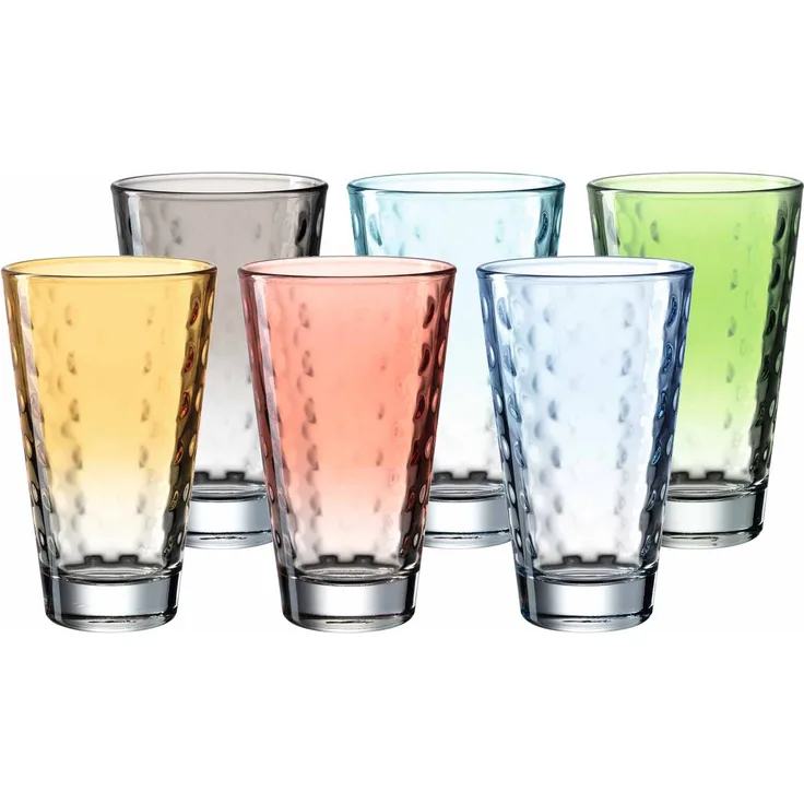 LEONARDO Longdrinkbecher Pastell 6er