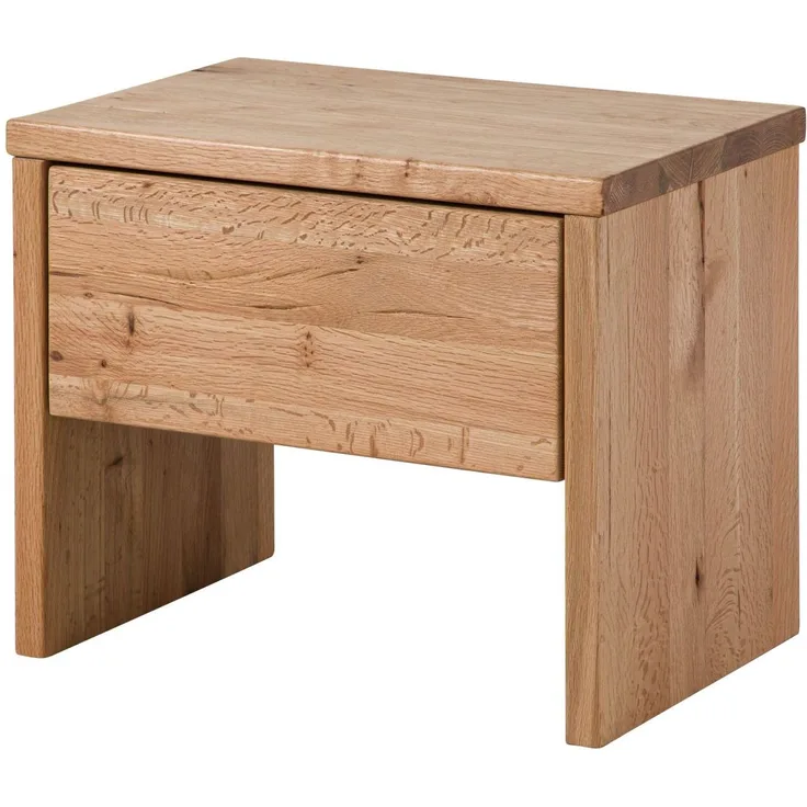 Nachttisch Zerreiche 50x35x40 natur geölt JANGALI #729