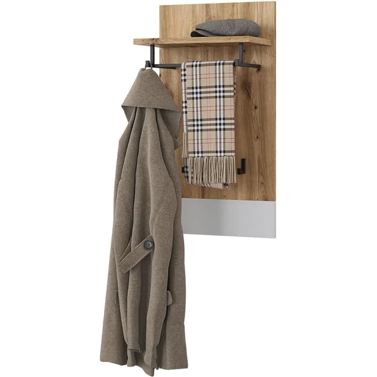 Wandgarderobe Selena Weiß/Artisan 44 x 83 cm Vicco – Bild 7