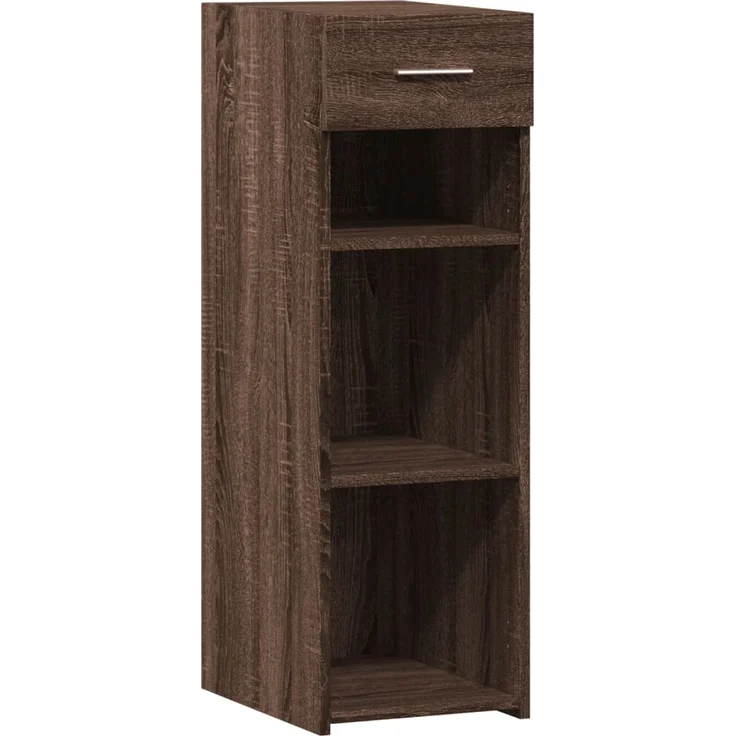 vidaXL Sideboard Braun Eichen-Optik 30x42,5x93 cm Holzwerkstoff 846312 – Bild 2