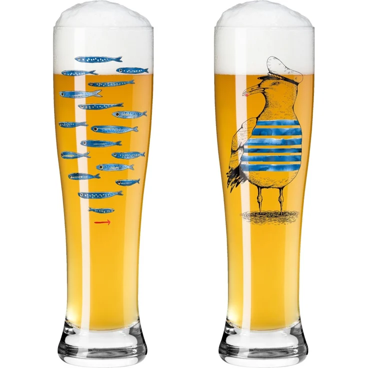 Ritzenhoff 3481007 Weizenbierglas-Set #7 BRAUCHZEIT Daniela Garreton 2022 – Bild 2
