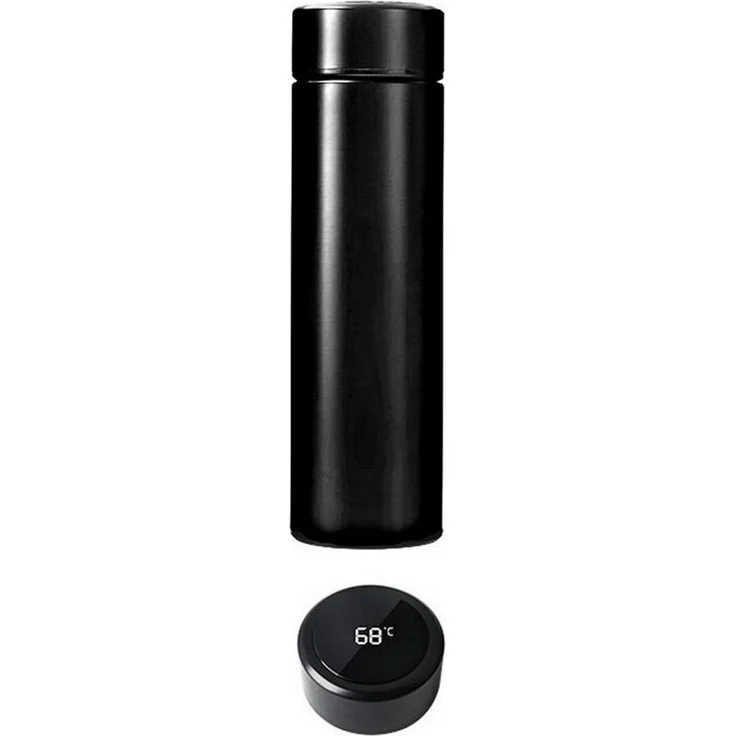 HAC24 Isolierflasche Thermoflasche Isolierflasche Kaffeebecher, mit LED-Touch-Display 450 ml – Bild 2