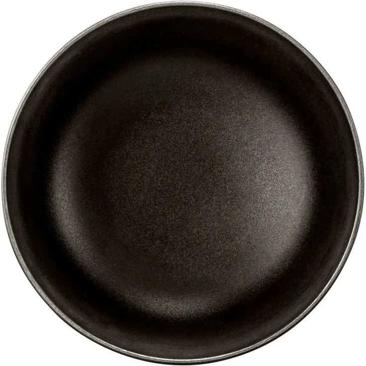 Seltmann Weiden Schüssel Liberty - Velvet Black, Porzellan, (1-tlg), Foodbowl 17,5 cm