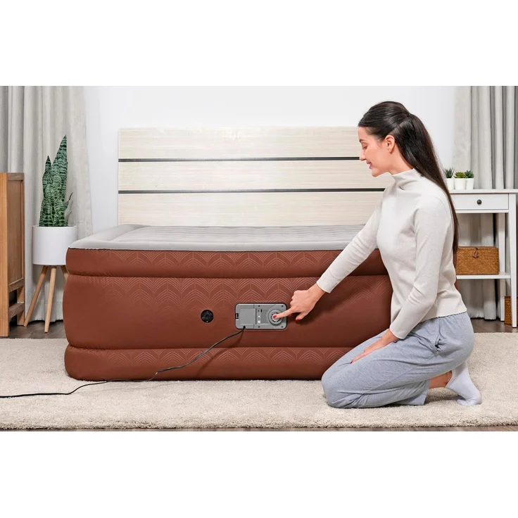 AlwayzAire® Fortech® Doppelluftbett mit integrierter Comfort Choice+™ Doppelpumpe 203 x 152 x 51 cm – Bild 9