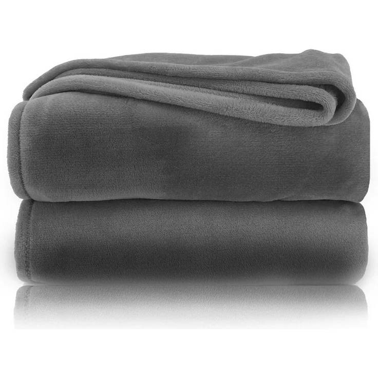 Wohndecke Premium Super Soft Flanell Kuscheldecke Sofadecke, heimtexland, super weich und flauschig, Allergiker geeignet, atmungsaktiv – Bild 5