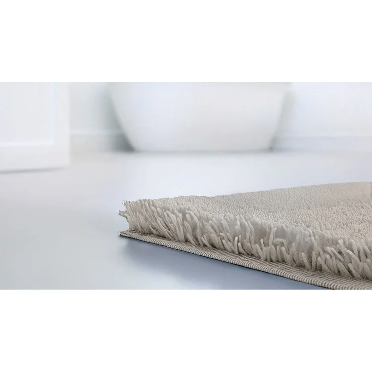 Badematte >MOLENA< in cappuccino, 100% Polyester MAGICSOFT - 120x70x2,8 (LxBxH) – Bild 4