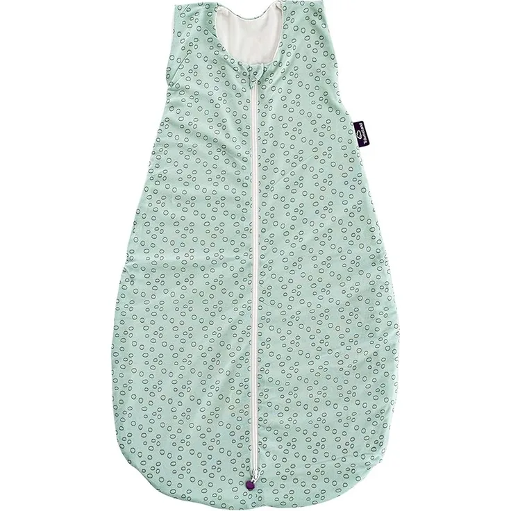 Träumeland Sommerschlafsack Tencel - Design Kreise mint, Größe 110 cm