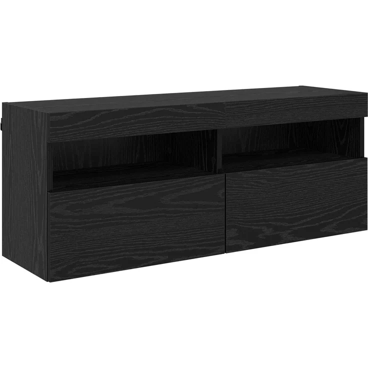 vidaXL TV-Wandschrank-Set mit LED-Lichtern 7 stk. 100 x 30 x 40 cm 3402796 – Bild 8