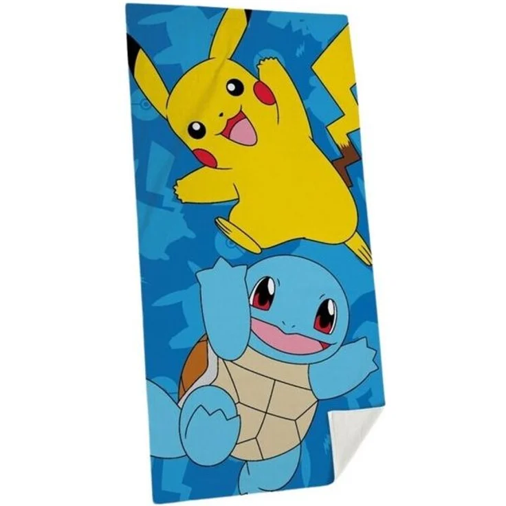 Pokémon Kinderhandtuch Baumwoll-Strandtuch Farbenfrohes Poolhandtuch, 70cm x 140cm – Bild 2