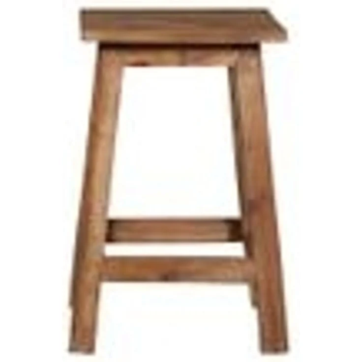 Teakholz Hocker Rocco, Teakholz, 29 x 29 x 48 cm – Bild 10