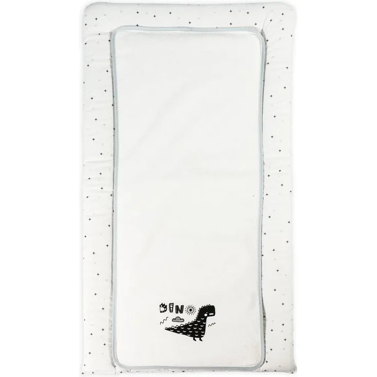 Wickelauflage Hedda - Dino 42x76cm für Wickelbrett