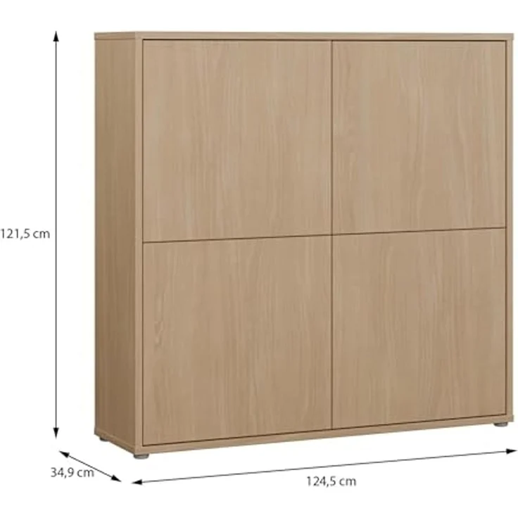 FORTE Highboard, Grifflos,Push to open, Stauraum – Bild 6