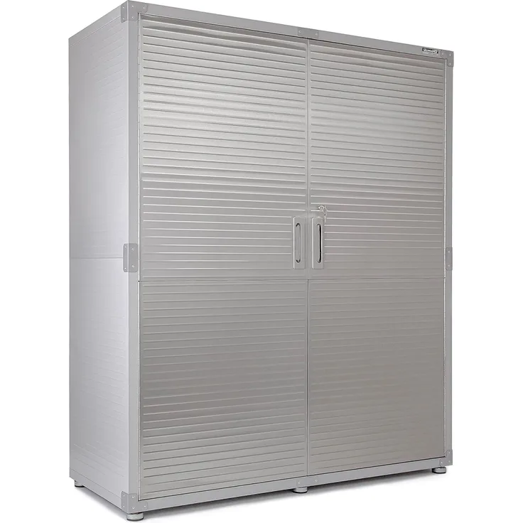 Seville Classics Extra-breiter Mega Schrank, Granit, 152.4 x 61 x 183 cm