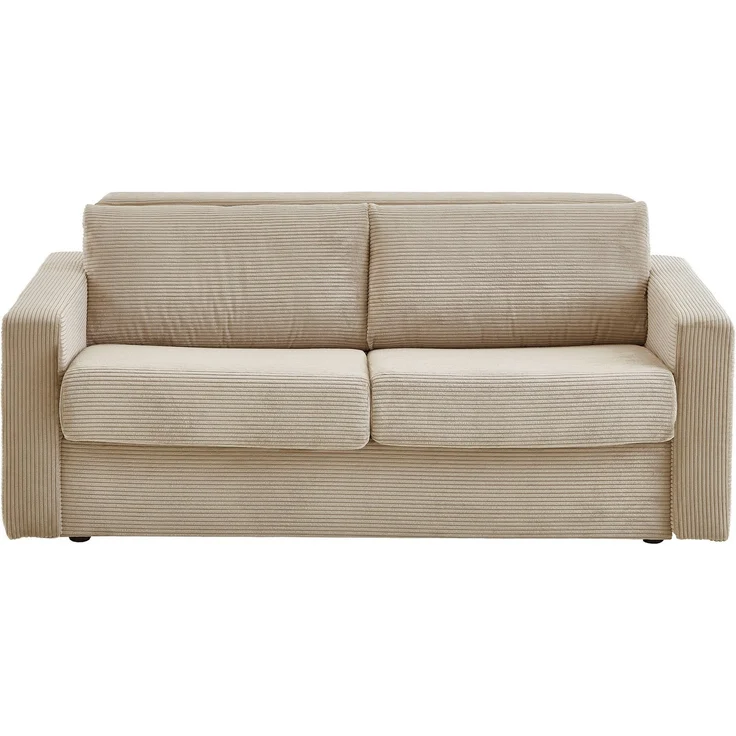 ATLANTIC home collection Schlafsofa Rolando, B: 196 cm, Liegefl. 140x190 cm, mit komfortabler Matratze, Dauerschlafsofa – Bild 2