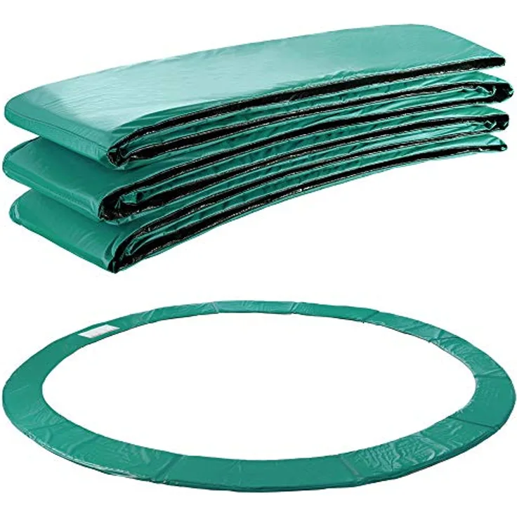 Arebos Trampolin-Randabdeckung Federschutz Ø 487 cm, Randschutz, PVC und PE, Reißfest, UV-resistente und wasserbeständige