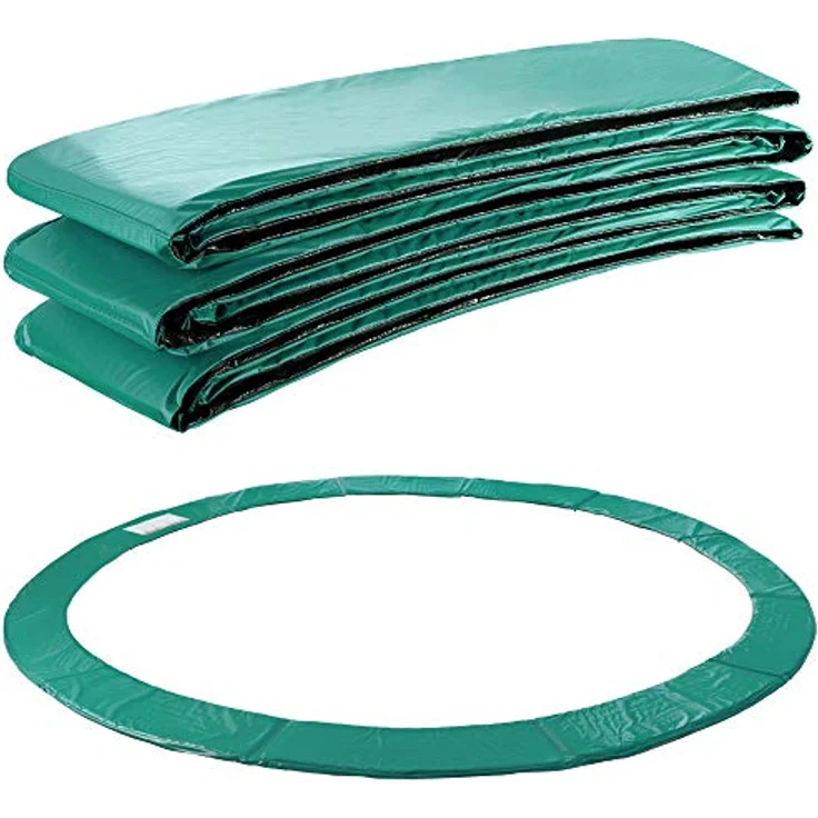 Arebos Trampolin-Randabdeckung Federschutz Ø 487 cm, Randschutz, PVC und PE, Reißfest, UV-resistente und wasserbeständige – Bild 1