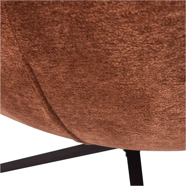 Drehsessel Maudi - Chenille-Stoff Braun – Bild 7