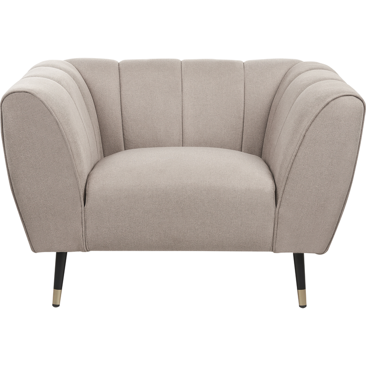 Sessel ORSTA Stoff Taupe – Bild 4