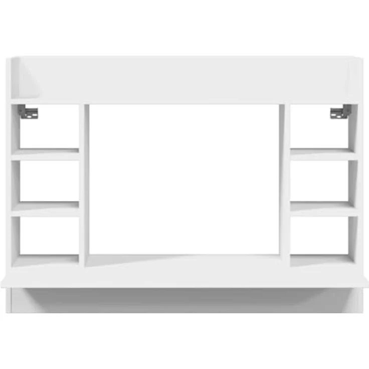 vidaXL Wand-Schreibtisch Weiß 105x48x75 cm Holzwerkstoff 847968 – Bild 7