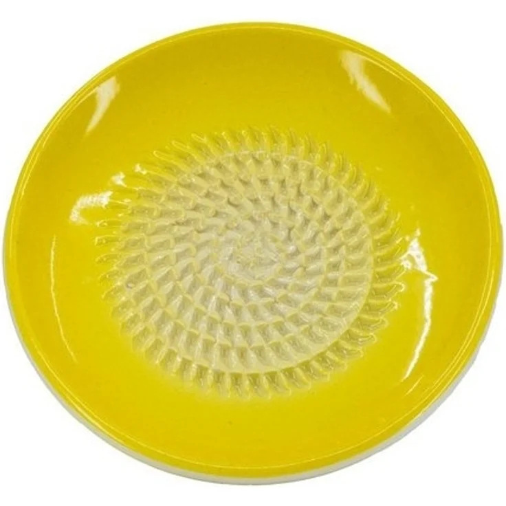 Kaladia Multireibe 804, Gelb, Keramik, handbemalte Küchenreibe - Made in Spain – Bild 2