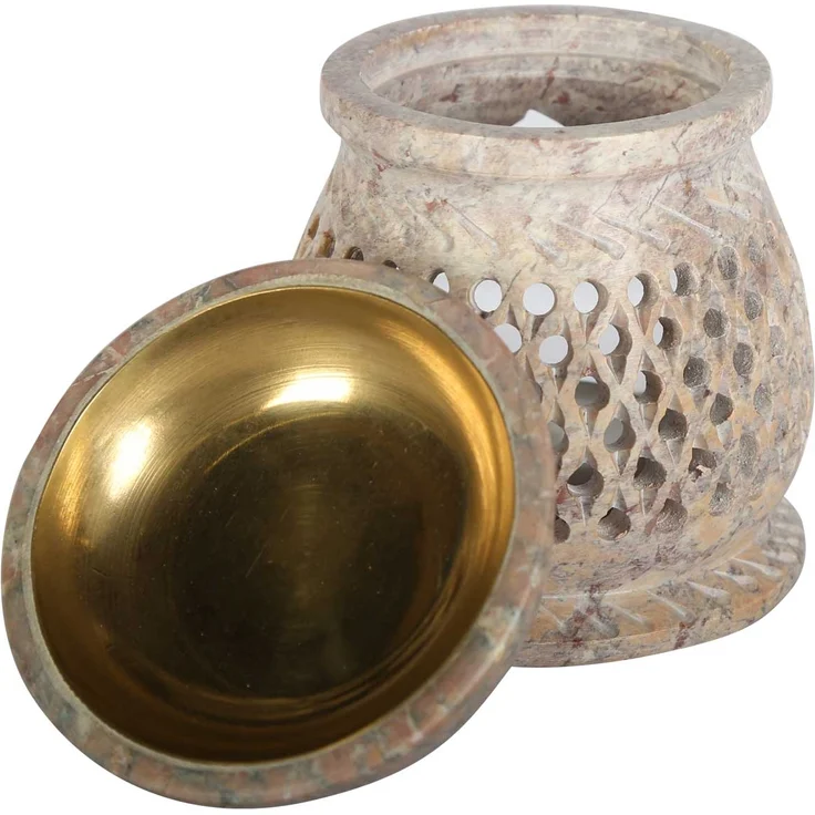 Orientalische Duftlampe Namaste Grün – Bild 6