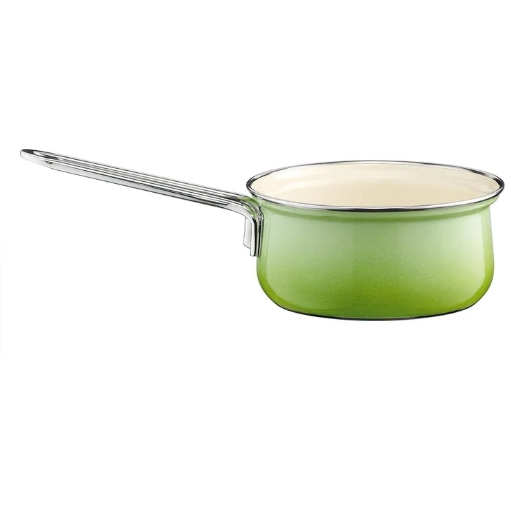 Riess smaragd Pfanne 1 L grüner Emailletopf