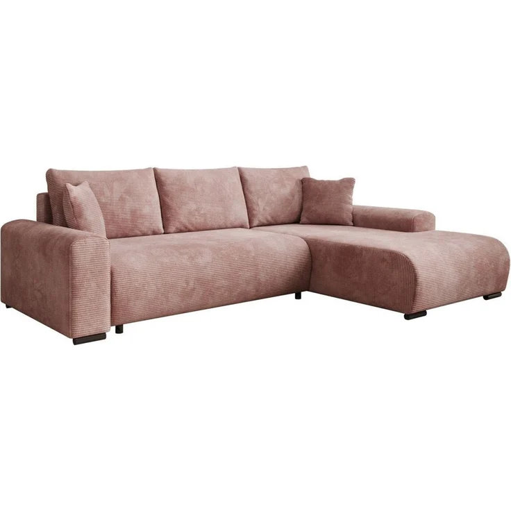 Luxusbetten24 Schlafsofa Designer Sofa Hanna, mit Schlaffunktion und Stauraum – Bild 1
