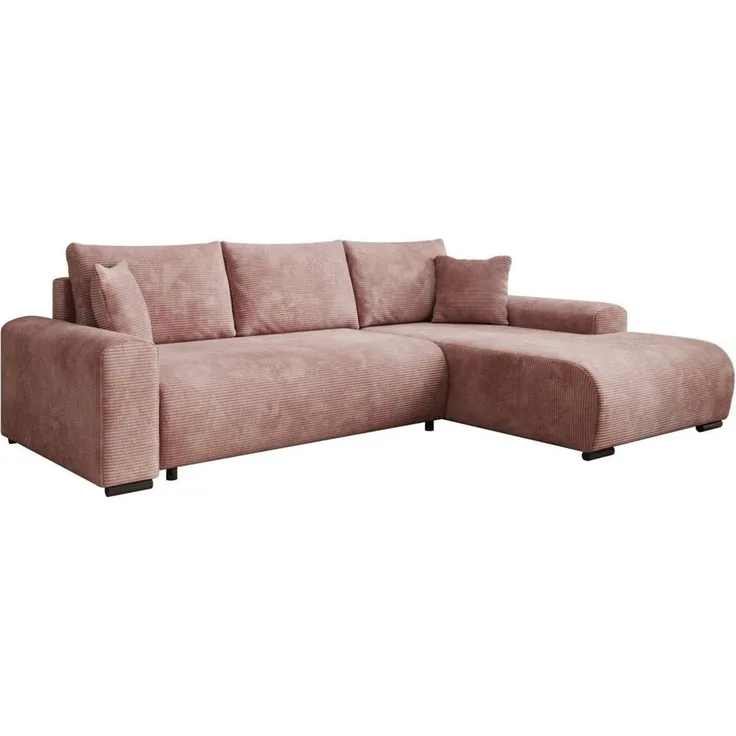 Luxusbetten24 Schlafsofa Designer Sofa Hanna, mit Schlaffunktion und Stauraum