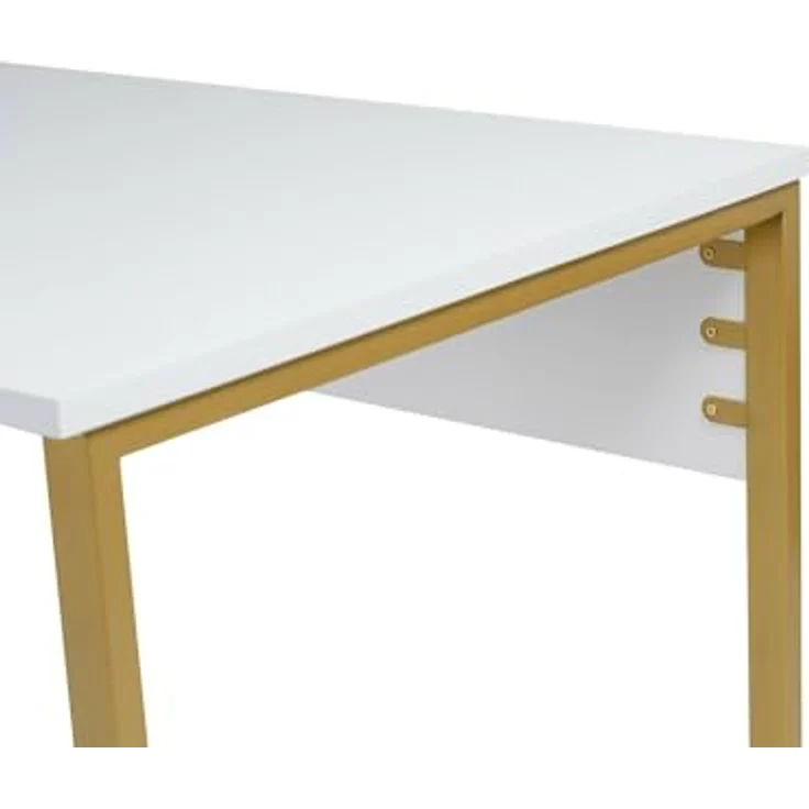Dmora Schreibtisch Caprioli 240 x 60 x 74 cm Weiß, 1 Fach – Bild 9