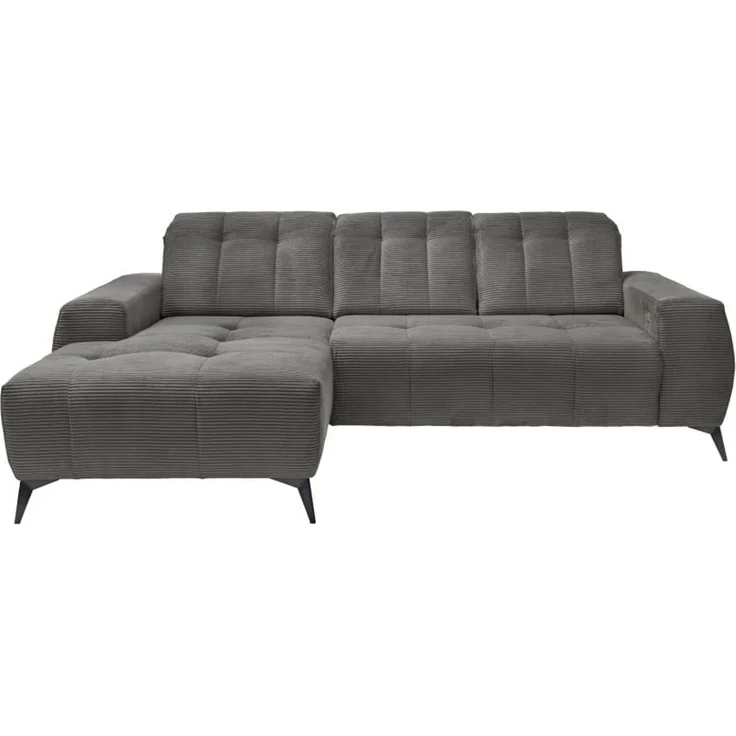 Ecksofa Sano von Benformato - Hochwertiges Cordsofa mit Elektrofunktion und verstellbaren Kopflehnen – Bild 2