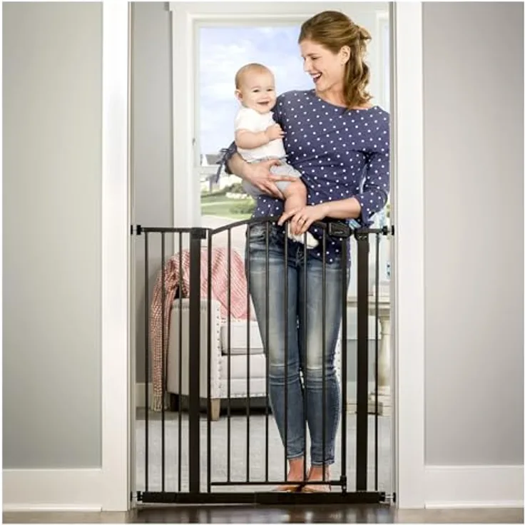 Regalo Arched Decore Easy Step Extra Tall Baby Gate