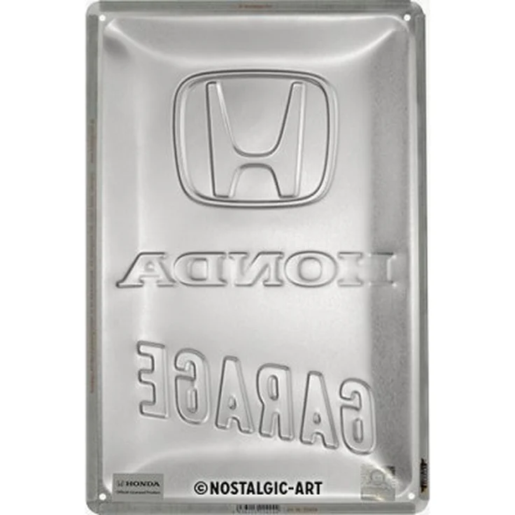 Nostalgic Art Blechschild Honda AM - Garage - 20x30cm – Metall – Mehrfarbig – 22424 – Bild 3