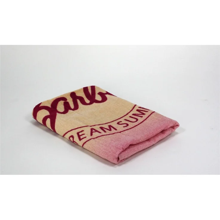 Barbie Baumwollhandtuch Badehandtuch Strandtuch 70x140 cm aus Baumwolle – Bild 1