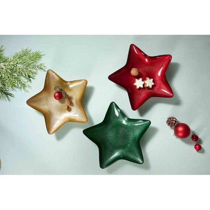 Ritzenhoff & Breker Starlight Teller ø 29 cm 4er Set - Rot – Bild 3