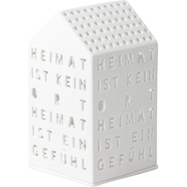 Räder Lichthaus Heimat ist kein Ort 9,5x9,5x16,5cm