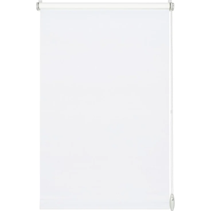 Gardinia Easyfix Rollo Uni, Reinweiß, 150x120 cm – Bild 1