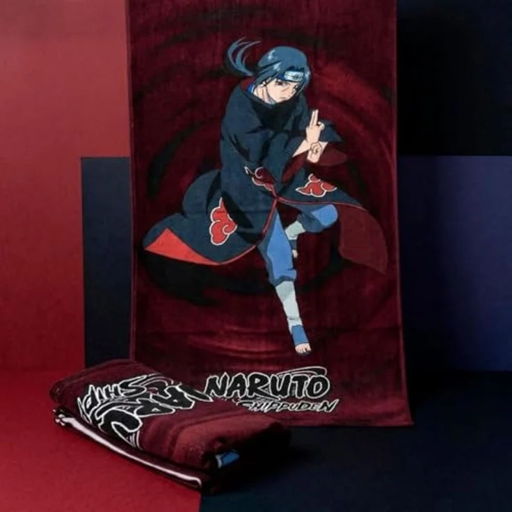 Naruto Handtuch Badehandtuch Strandtuch 70x140 cm aus Polyester – Bild 7