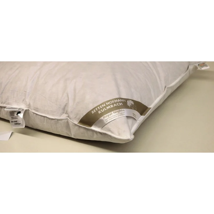 Betten Hofmann Daunenkissen Kopfkissen 80x80 cm 450g Daunen Kissen 100% Daunen soft weich – Bild 3
