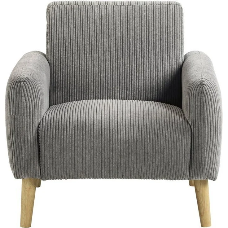 ATLANTIC home collection Sessel Moby, mit Federkern, kleiner Tasche und in modernem Cordbezug – Bild 4