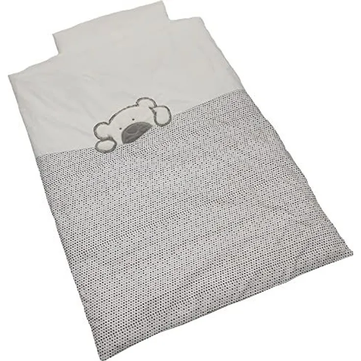 Bebe`s Collection Bettwäsche 'Big Willi' 100x135 cm grau